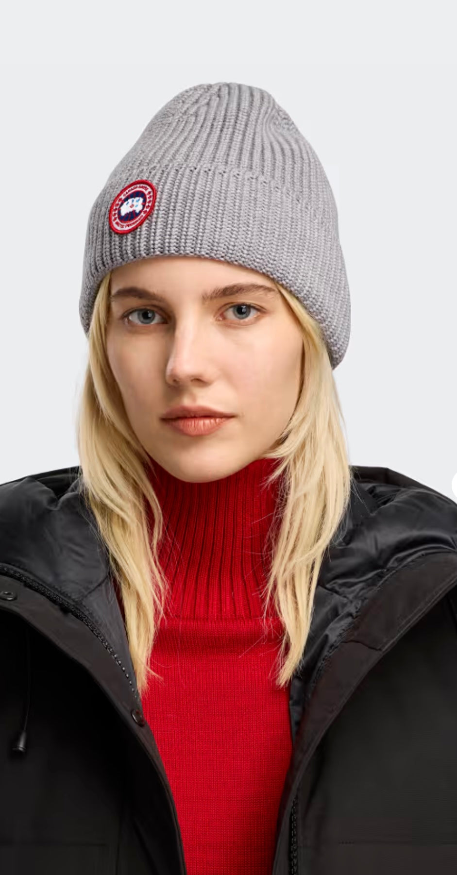 Canada Goose Grey Beanie (Unisex)