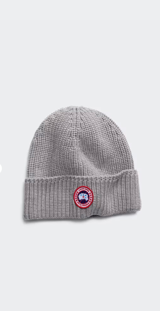 Canada Goose Grey Beanie (Unisex)
